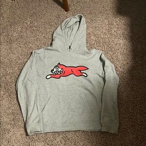Gray Ice cream dog hoodie